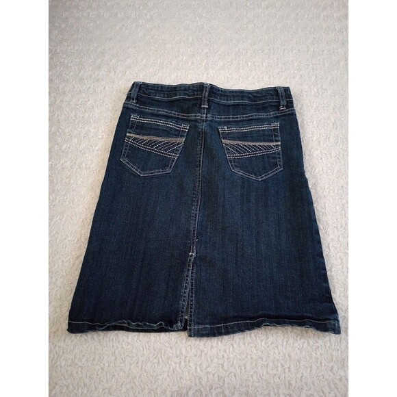 Sassy Jeans Blue Demin Skirt, Size L - Picture 4 of 7